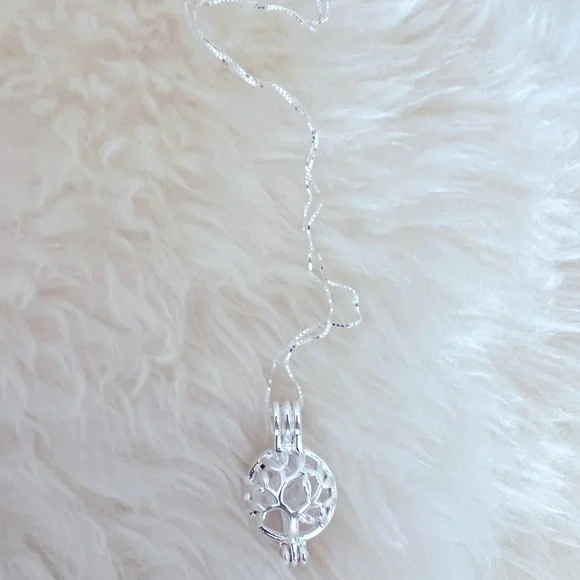 Tree of Life Phenakite /Phenacite locket - Picture 6 of 14